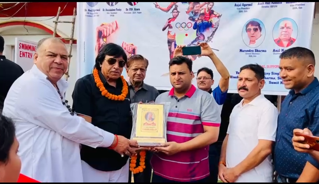 ghaziabad sports news अंतराष्ट्रीय ओलम्पिक दिवस पर कराई सदभावना दौड़ 1 ghaziabad sports news