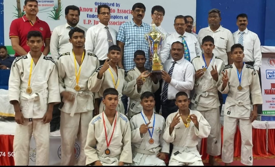 up sports news सबजूनियर राज्य जूडो प्रतियोगिता मे सहारनपुर हास्टल बना विजेता 1 up sports news